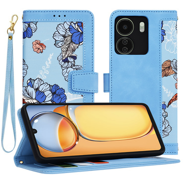 Torbica Techsuit "FlipCraft" za Xiaomi Redmi 13C 4G / Poco C65 - vibrant blue