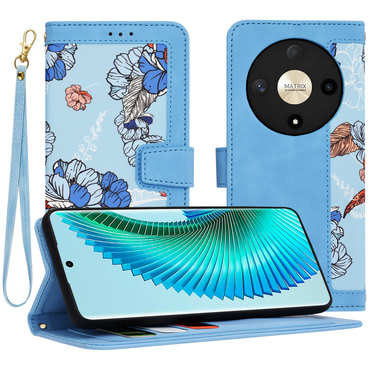 Torbica Techsuit "FlipCraft" za Honor Magic6 Lite - vibrant blue