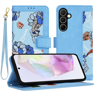 Torbica Techsuit "FlipCraft" za Samsung Galaxy A35 - vibrant blue