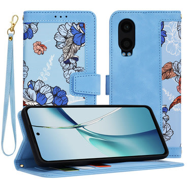 Torbica Techsuit "FlipCraft" za OnePlus Nord CE4 Lite - vibrant blue