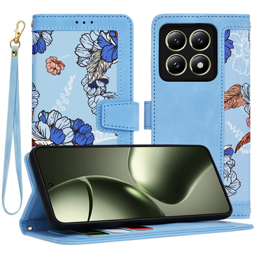 Torbica Techsuit "FlipCraft" za Xiaomi 14T - vibrant blue