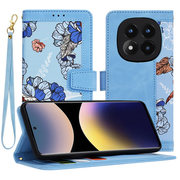 Torbica Techsuit "FlipCraft" za Xiaomi Redmi Note 14 Pro Plus 5G - vibrant blue