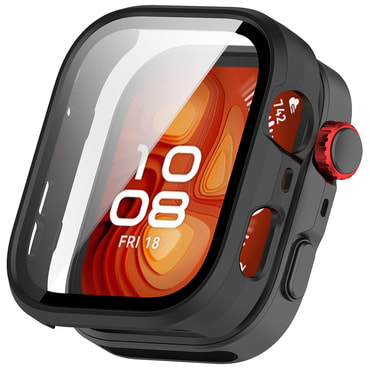 Maskica sa zaštitom zaslona Techsuit "Defense360 Pro" za Huawei Watch Fit 5 Pro - crn