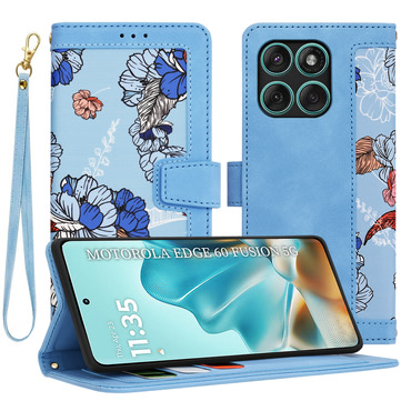 Torbica Techsuit "FlipCraft" za Motorola Edge 60 Fusion / 60 - vibrant blue