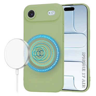 Silikonska maska Techsuit SoftFlex MagSafe za iPhone Air - matcha