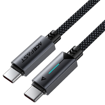 Punjač i podatkovni 60W USB-C na USB-C kabel Acefast "C19-03" - 3A - 1.2m - black
