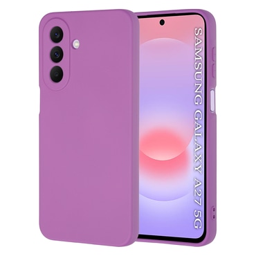 Silikonska maska Techsuit SoftFlex za Samsung Galaxy A27 5G - ljubičasta