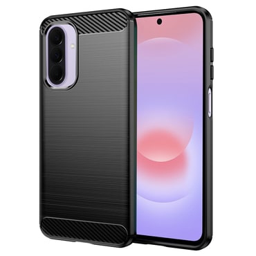 TPU gel maska "Brushed Carbon" za Samsung Galaxy A27 5G - crn