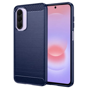 TPU gel maska "Brushed Carbon" za Samsung Galaxy A27 5G - plav