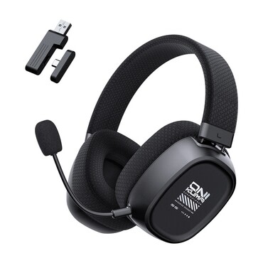 Bluetooth gaming slušalice ONIKUMA "GT839" BT 5.4 s više načina povezivanja - black