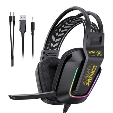 Gaming slušalice ONIKUMA "X13" s 50mm driverima i RGB osvjetljenjem - black