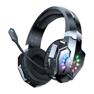 Bežične gaming slušalice ONIKUMA "B15" s RGB osvjetljenjem - black
