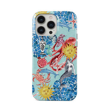 Premium maska Burga Tough "Aegean Affair" za iPhone 14 Pro