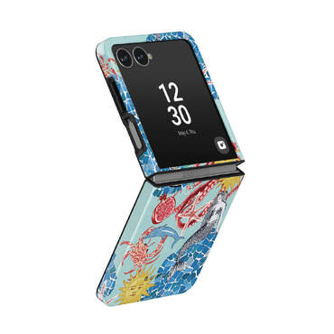Premium maska Burga Tough "Aegean Affair" za Samsung Galaxy Z Flip7