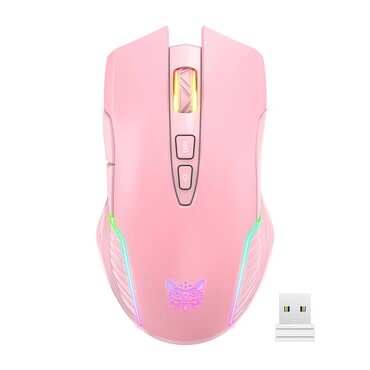 Bežični gaming miš ONIKUMA "CW905" sa 6 DPI postavkama - pink
