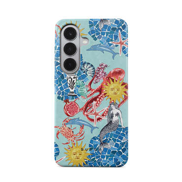 Premium maska Burga Tough MagSafe "Aegean Affair" za Samsung Galaxy S26