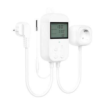 Pametni termostat Meross "MTS960HK" HomeKit, precizna kontrola temperature od -30°C do 110°C