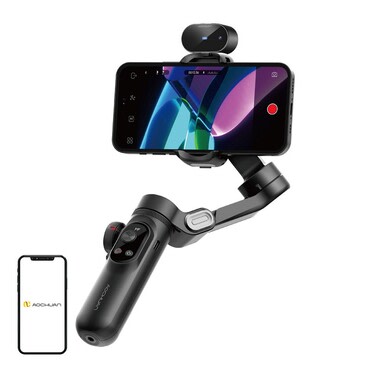 Gimbal stabilizator Aochuan "X Pro" s AI senzorom, 3-osni, 6 načina snimanja - black