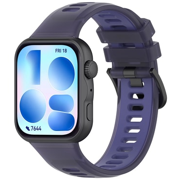 Silikonski remen Techsuit "W084" za Huawei Watch Fit 3 / Fit 4 / Fit 4 Pro / Fit 5 / Fit 5 Pro - ljubičast