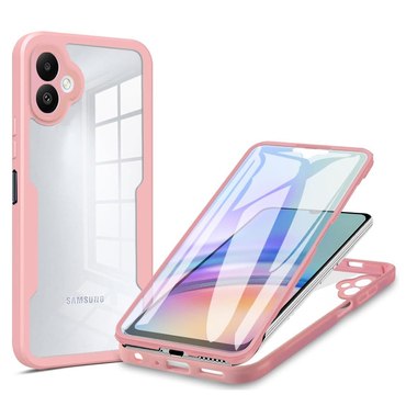 Hibridna Full Body maskica Techsuit "ColorVerse 360" za Samsung Galaxy A06 - pink