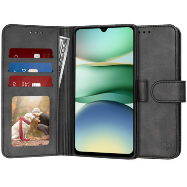 Torbica Techsuit "Diary Book" za Xiaomi Redmi A5 4G - black