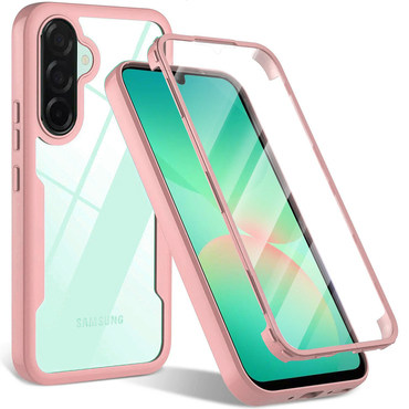 Hibridna Full Body maskica Techsuit "ColorVerse 360" za Samsung Galaxy A26 - pink