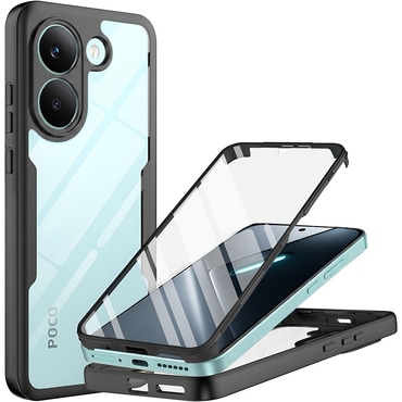 Hibridna Full Body maskica Techsuit "ColorVerse 360" za Xiaomi Poco X8 Pro - black