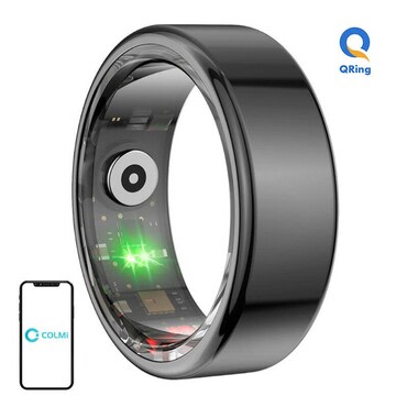 Pametni prsten COLMi "R02" mjerenje otkucaja srca, 21 sportski način, IP68, 18.9mm - black