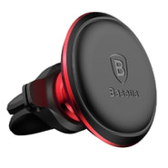 Magnetni automobilski držač Baseus "SUGX-A09" s 360° rotacijom i nosačem za kabel - red