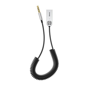 Bluetooth audio prijemnik Baseus "BA01" Bluetooth 5.0, Jack 3.5mm, USB - black