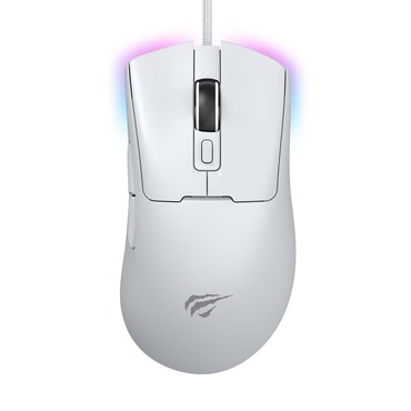 Gaming miš Havit "MS966" s RGB osvjetljenjem i podesivim DPI - white