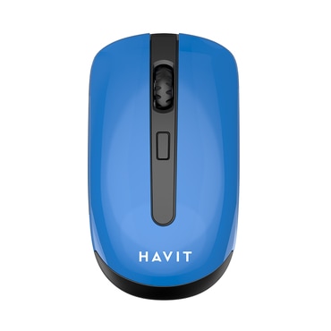 Beskonačna miška Havit "MS989GT" 2.4GHz, 800-1600 DPI - blue