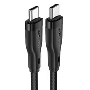 Punjač i podatkovni 60W USB-C na USB-C kabel Acefast "C8-03" - 1.2m - black
