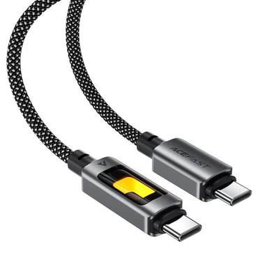 Punjač i podatkovni 60W USB-C na USB-C kabel Acefast "C21-03" - 480Mbps - 1.2m - black