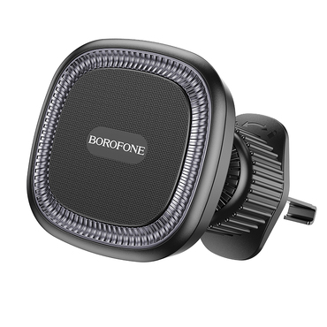 Magnetni automobilski držač Borofone "Ice BH96" za ventilacijski otvor, 360° prilagodba - crn