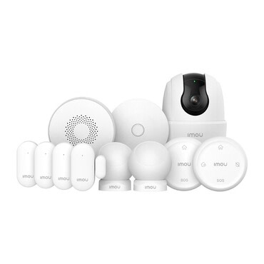 Pametni alarmni sustav IMOU "Home Alarm Kit 11 Ranger 2C" s ZG2 pametnim prolazom i 3MP kamerom