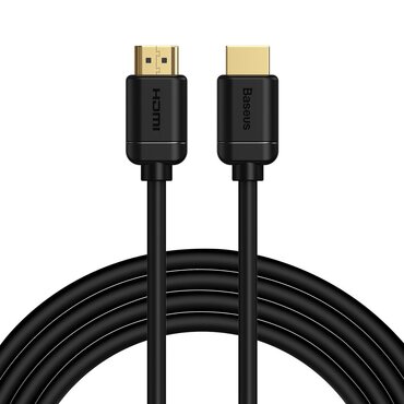 HDMI na HDMI video kabel Baseus "CAKGQ-C01" 4K pri 60Hz, 3m - black