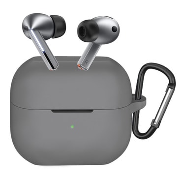 Silikonska maskica Techsuit za Samsung Galaxy Buds 3 / 3 Pro / 3 FE - siva