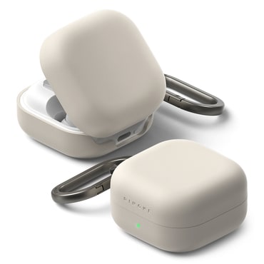 Silikonska maskica Ringke za Samsung Galaxy Buds 4 / Buds 4 Pro - stone