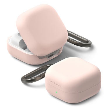 Silikonska maskica Ringke za Samsung Galaxy Buds 4 / Buds 4 Pro - pink sand