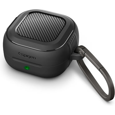 Maskica Spigen "Rugged Armor" za Samsung Galaxy Buds 4 / Buds 4 Pro - matte black