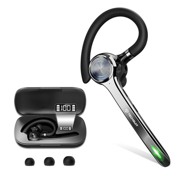 Bluetooth slušalica Techsuit "NeXound G7" Bluetooth 5.1 s ENC, LED i 72h baterijom - crna