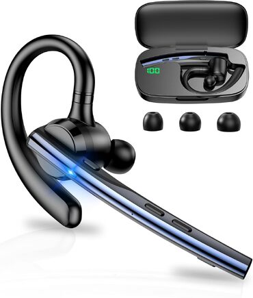 Bluetooth slušalica Techsuit "Vocelis Pro (CB4)" Bluetooth 5.1 s ENC tehnologijom, 500mAh - plava