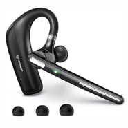Bluetooth slušalica Techsuit "PowerTalks G6" BT 5.1 s Dual Mic ENC tehnologijom i 100h baterijom - crna