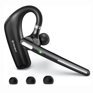 Bluetooth slušalica Techsuit "PowerTalks G6" BT 5.1 s Dual Mic ENC tehnologijom i 100h baterijom - crna