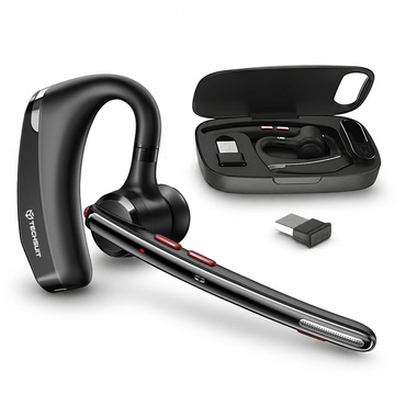 Bluetooth slušalica Techsuit "SoundForce Pro (G10)" BT 5.1 s Dual-Mic ENC tehnologijom i 25h baterijom - crna