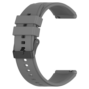 Univerzalni silikonski remen Techsuit "W026" 20mm za pametne satove - siv