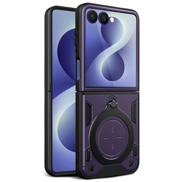 Maska Techsuit "CamGuard pro" za Samsung Galaxy Z Flip8 - ljubičast