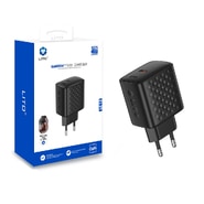 Zidni 20W punjač Lito "LC13" GaN - black