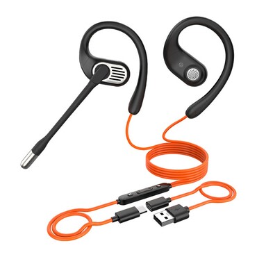 Naglavne slušalice OneOdio "OpenRock Link 10" USB-C na USB-A - black